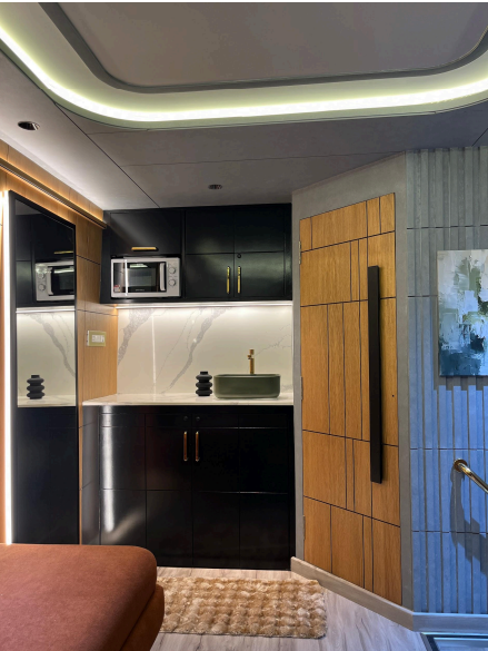 Triple Door Vanity Van